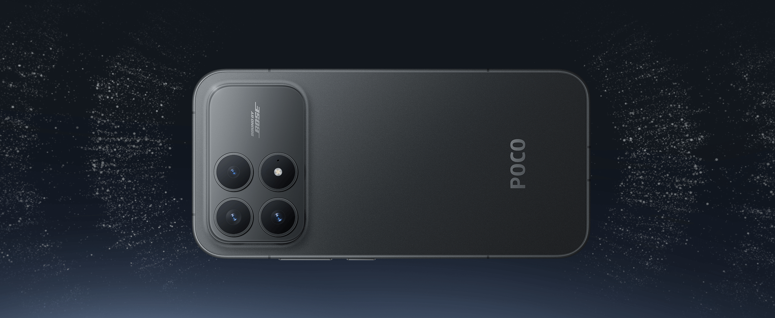Стереодинамики POCO F8 Pro - симметричные суперлинейные динамики