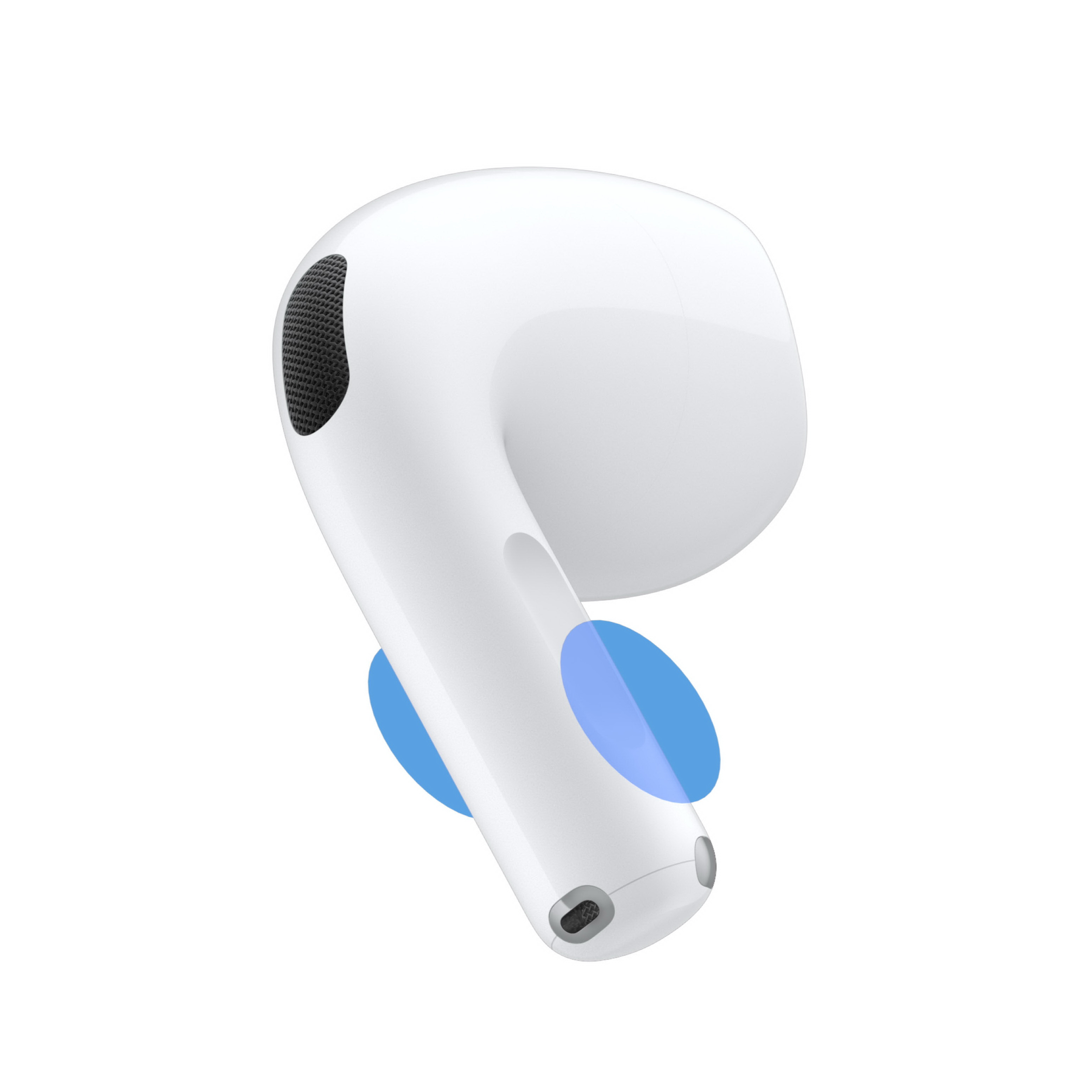 Свайп громкости на ножке AirPods 5 с Wireless Charging Case