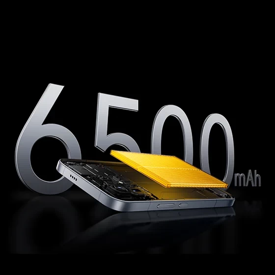 Аккумулятор 6500 мАч POCO F8 Ultra с поддержкой 100W HyperCharge