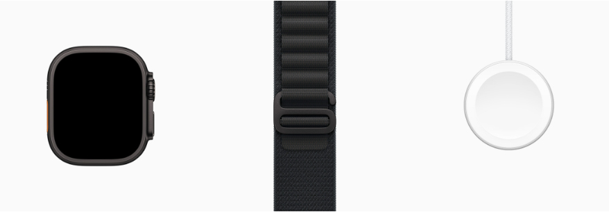 Комплектация Apple Watch Ultra 3 49mm Black Titanium Case with Black Alpine Loop
