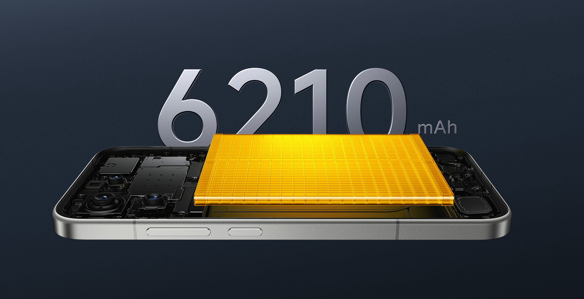 Аккумулятор 6210 мАч POCO F8 Pro - внутреннее устройство батареи
