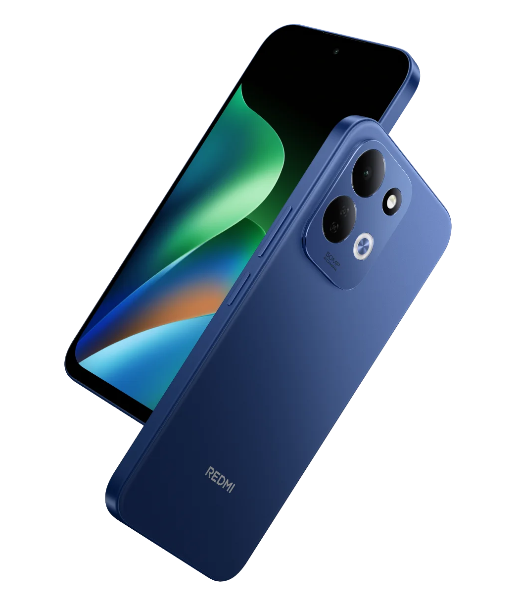 Xiaomi Redmi 17 в цвете Deep Blue — строгий синий корпус с металлической отделкой камеры