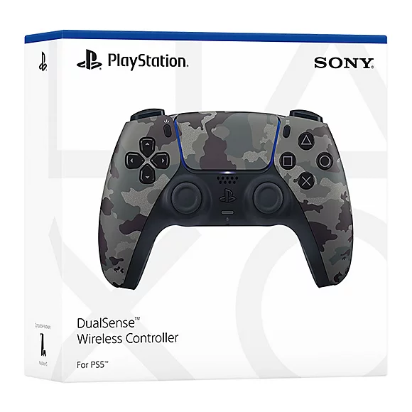 Комплектация геймпада Sony PlayStation 5 DualSense Gray Camouflage (серый камуфляж): контроллер, документация