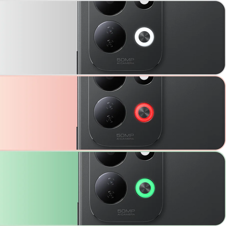 Динамическая RGB-подсветка Redmi 17 — 8 цветов