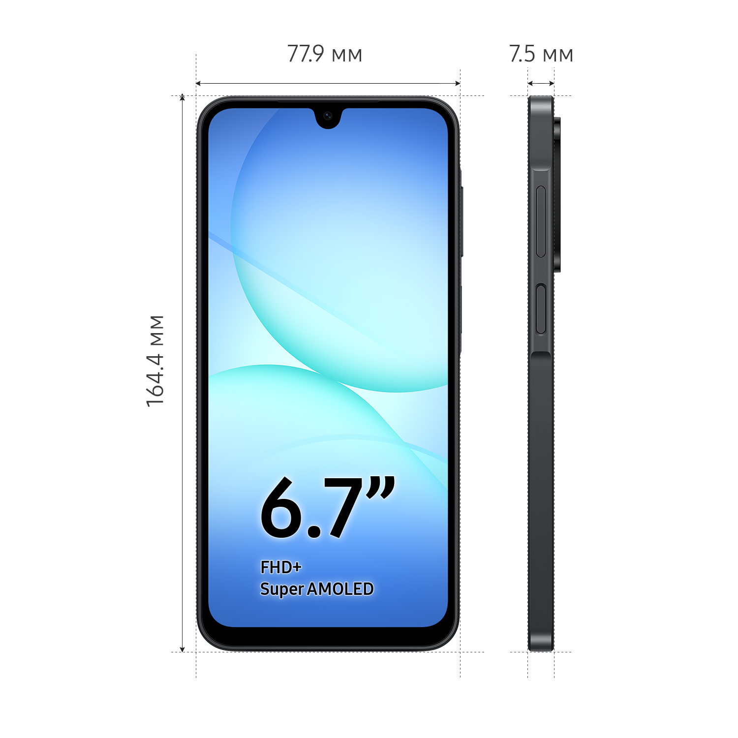 Samsung Galaxy A17 Black