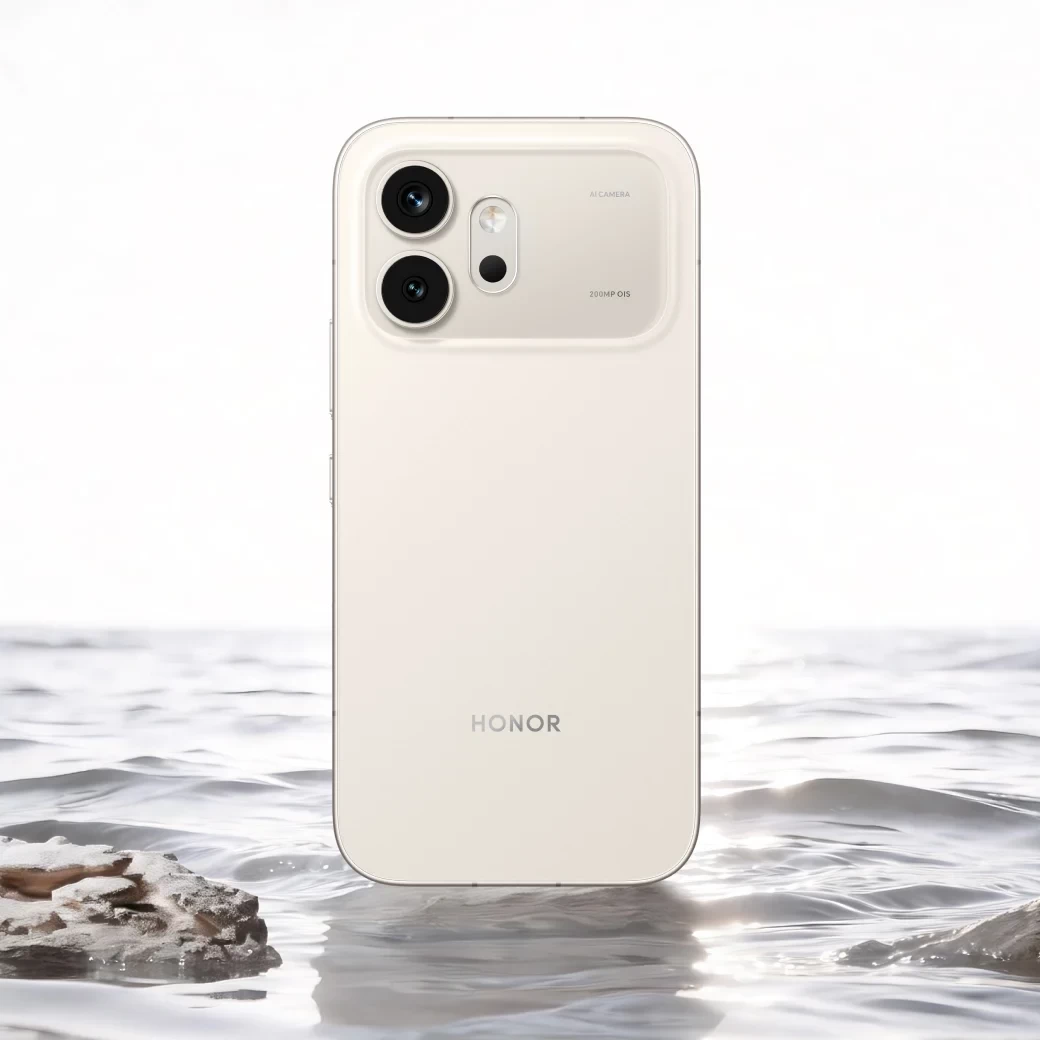 HONOR 600 Golden White — флагманский Unibody корпус с текстурой премиального стекла