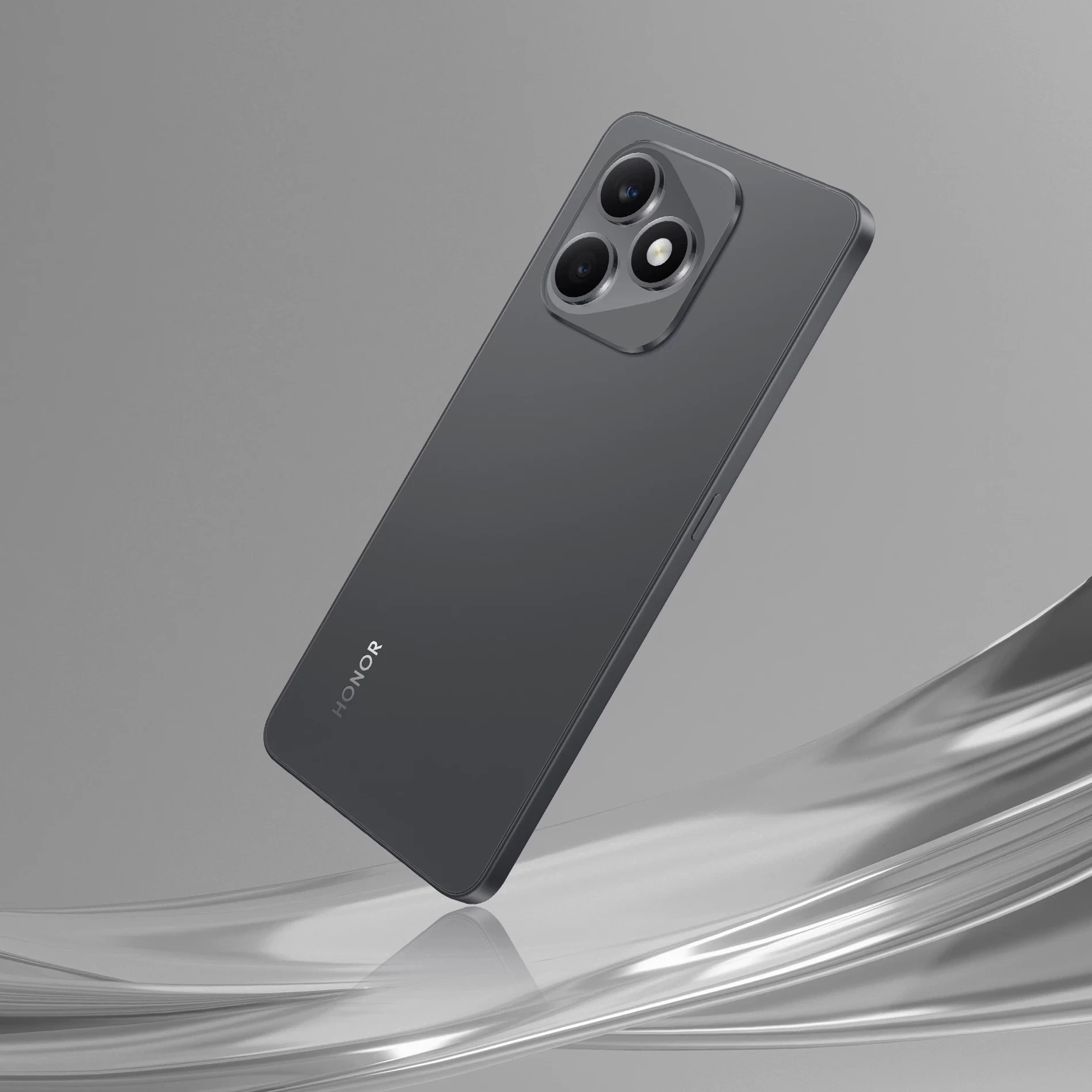 HONOR X8d Velvet Black — элегантный чёрный корпус толщиной 7.5 мм