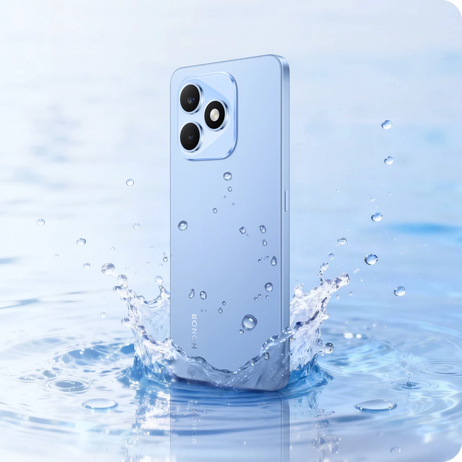 Защита IP65 в HONOR X8d — не боится дождя и брызг