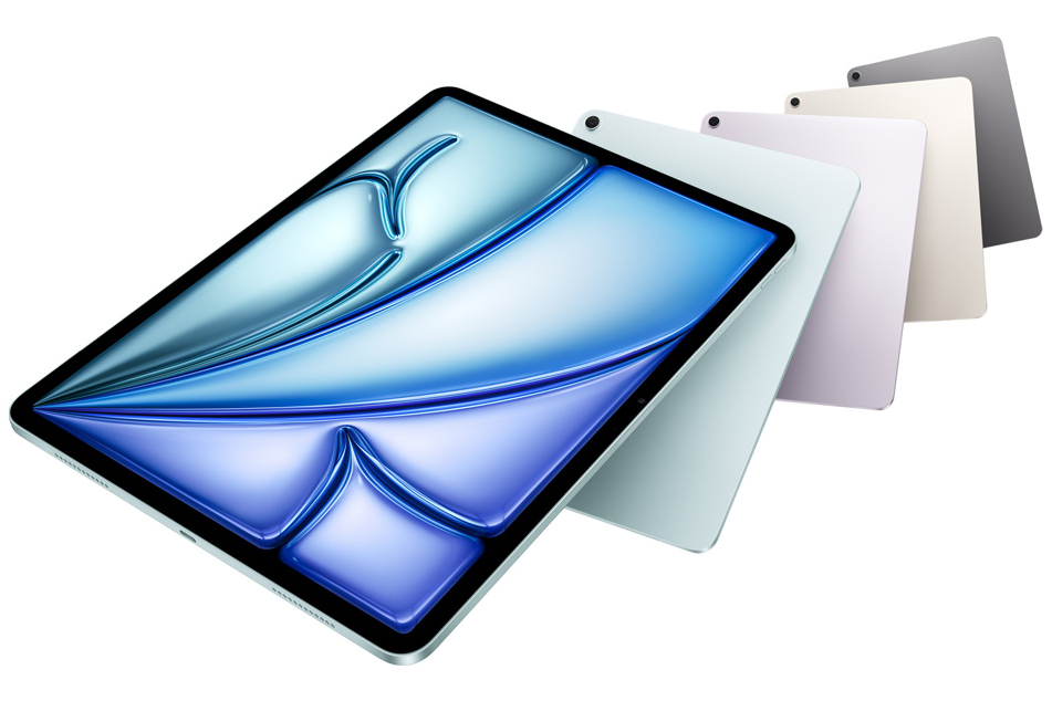 iPad Air M4 доступен в четырёх цветах: Space Gray, Blue, Purple, Starlight