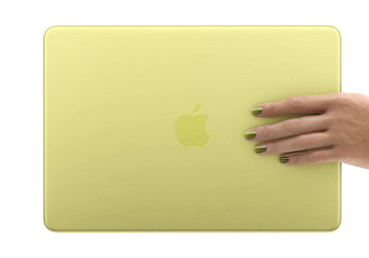 Apple MacBook Neo Citrus — яркий цитрусовый корпус, толщина 1.27 см, вес 1.23 кг