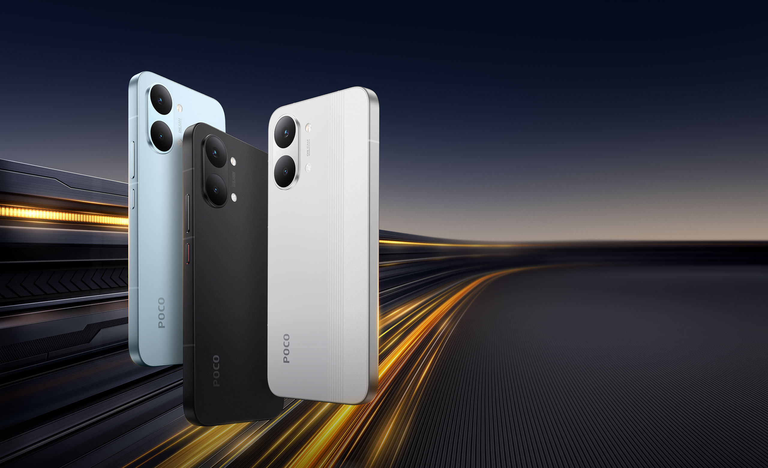 POCO X8 Pro Max доступен в трех цветах: Black, White и Blue
