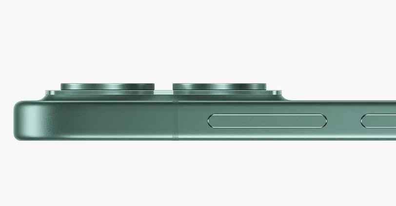 Micro-curved aluminum frame, белый фон, прямоугольник 812*423