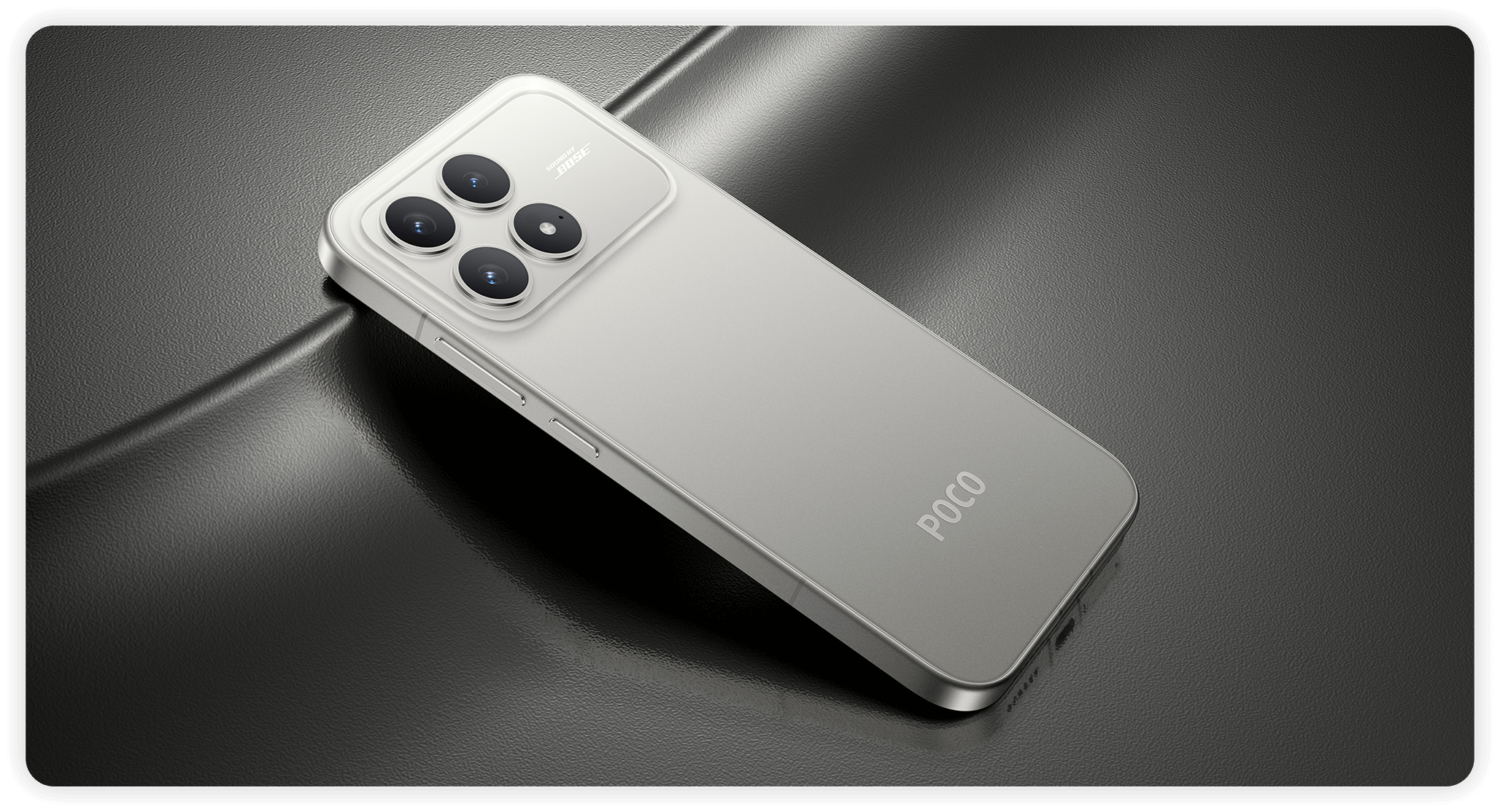 POCO F8 Pro Titanium Silver - телефон с дисплеем AMOLED 120 Гц и защитой IP68