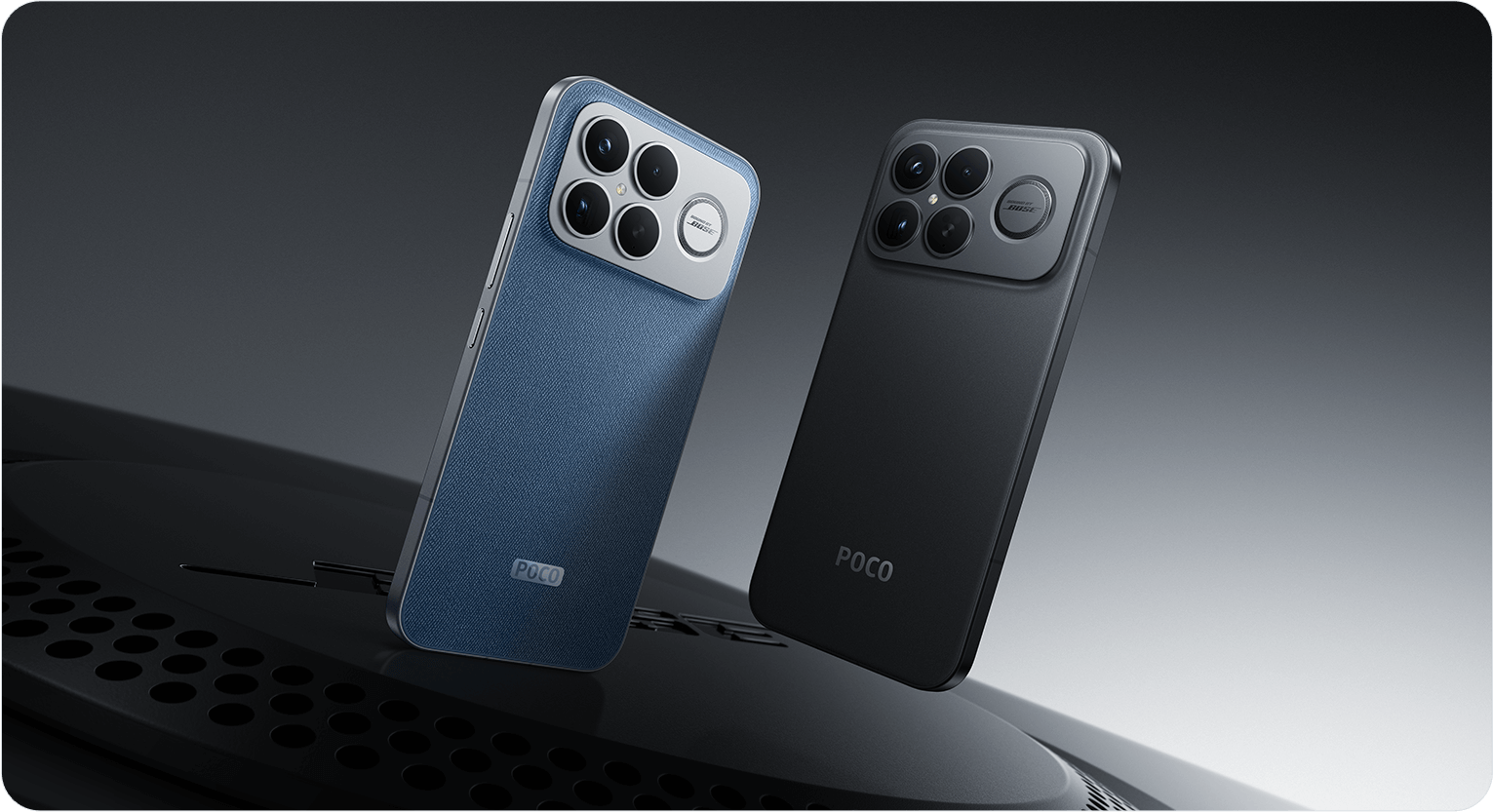 POCO F8 Ultra доступен в двух цветах: Black и Denim Blue