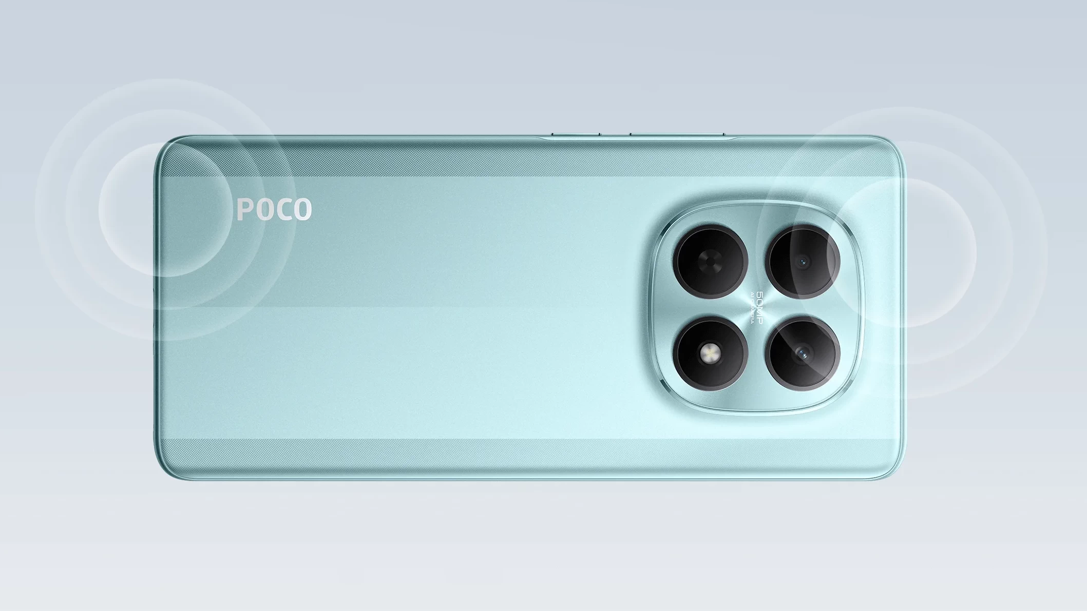 Двойные стереодинамики POCO M8 5G с Dolby Atmos и Hi-Res Audio