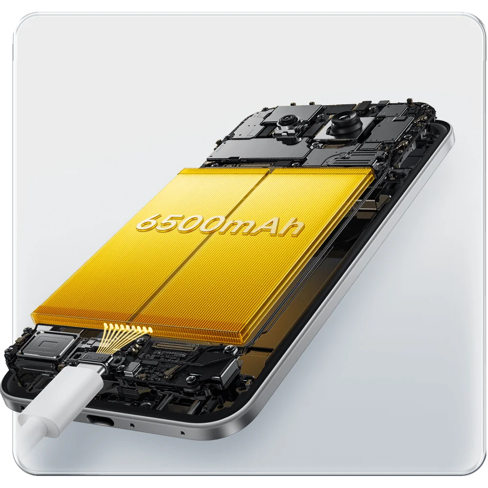 Батарея 6500 мАч и 100W зарядка в POCO M8 Pro 5G