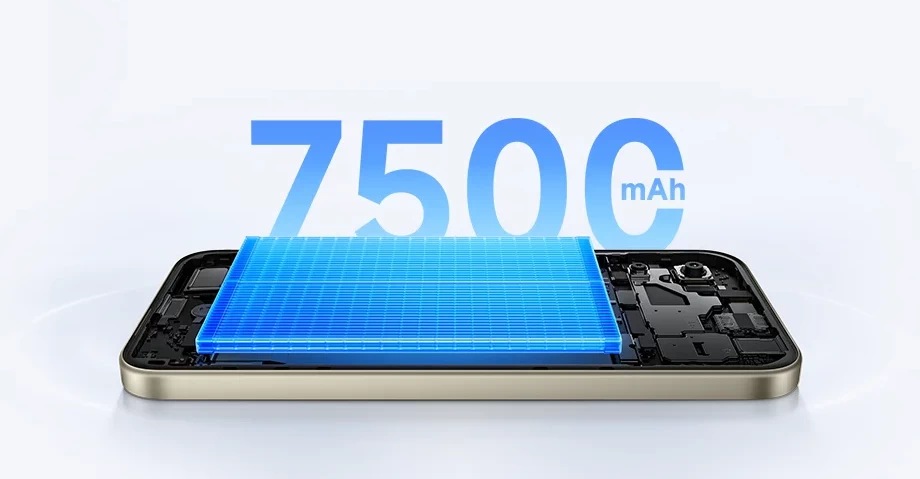 Батарея Redmi 17 на 7500 мАч — рекордная ёмкость в классе