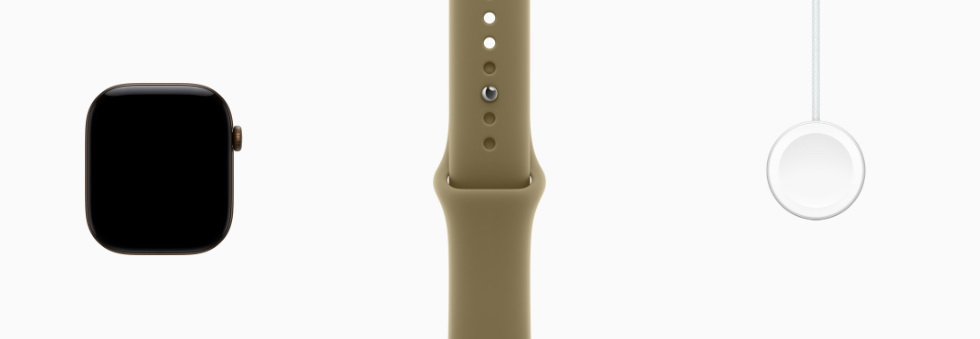 Комплект Apple Watch Series 12 Dark Bronze 46mm: часы, ремешок, кабель зарядки