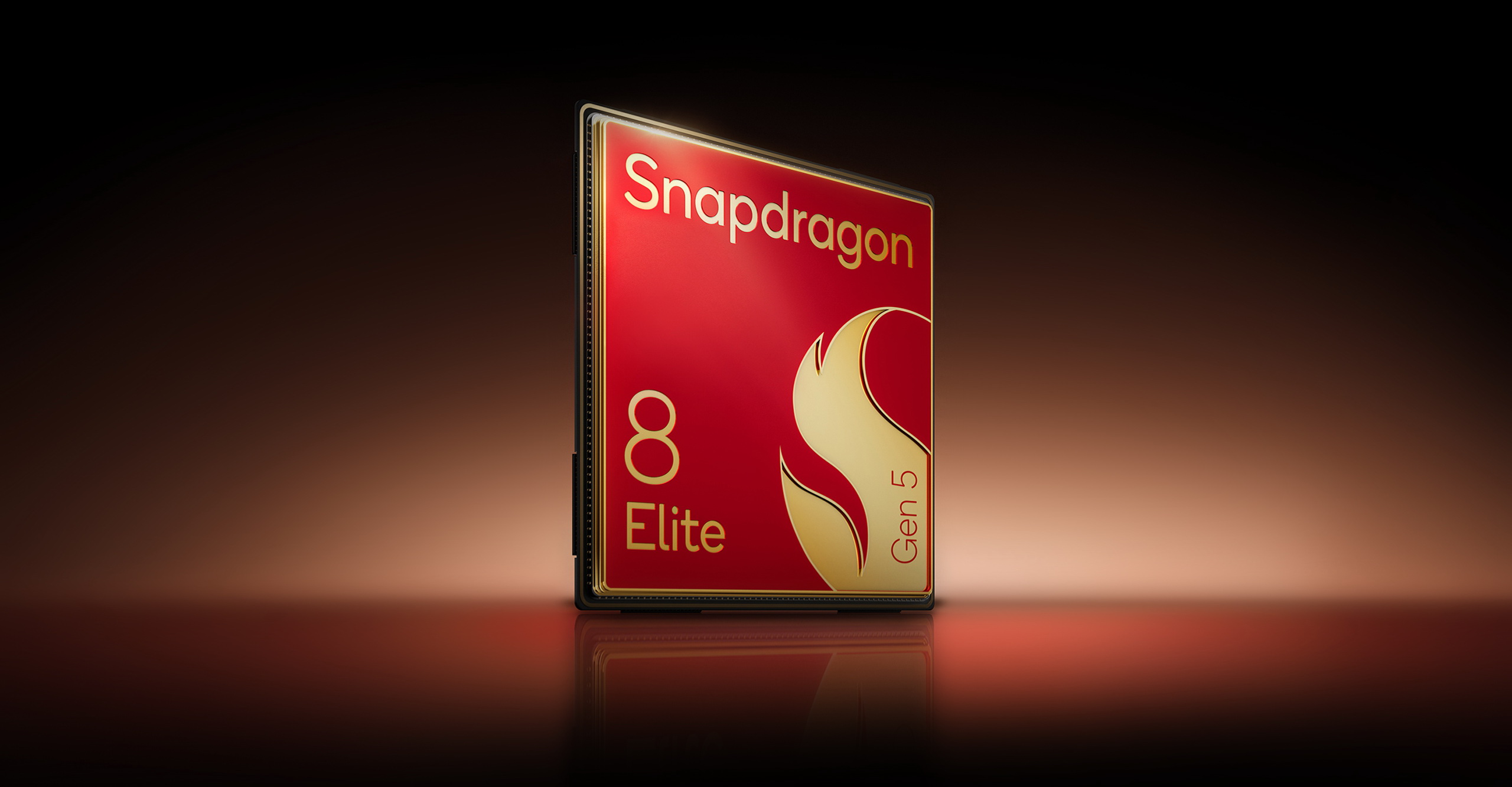 Snapdragon 8 Elite Gen 5, черный фон, прямоугольник 2560*1333