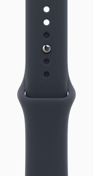 Navy Blue Sport Band S/M — глубокий синий спортивный ремешок Apple Watch