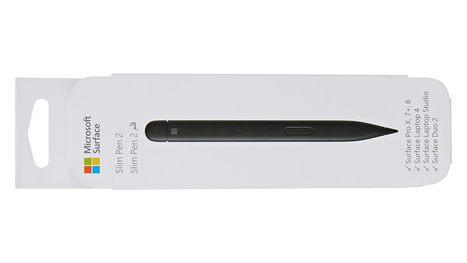 Комплектация Surface Slim Pen 2: стилус, документация