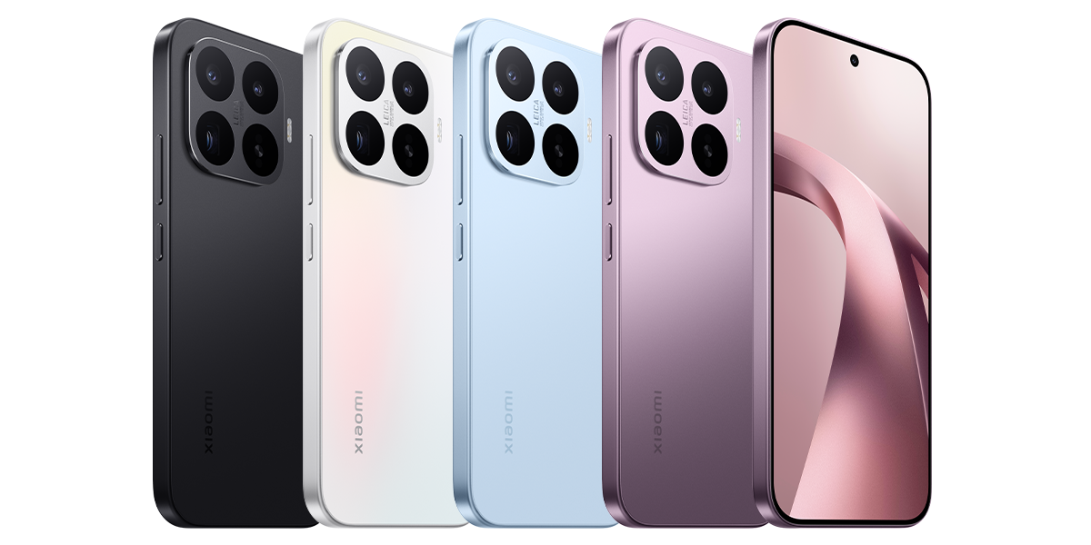 Xiaomi 17T в четырёх цветах: Violet, Opal White, Black, Blue