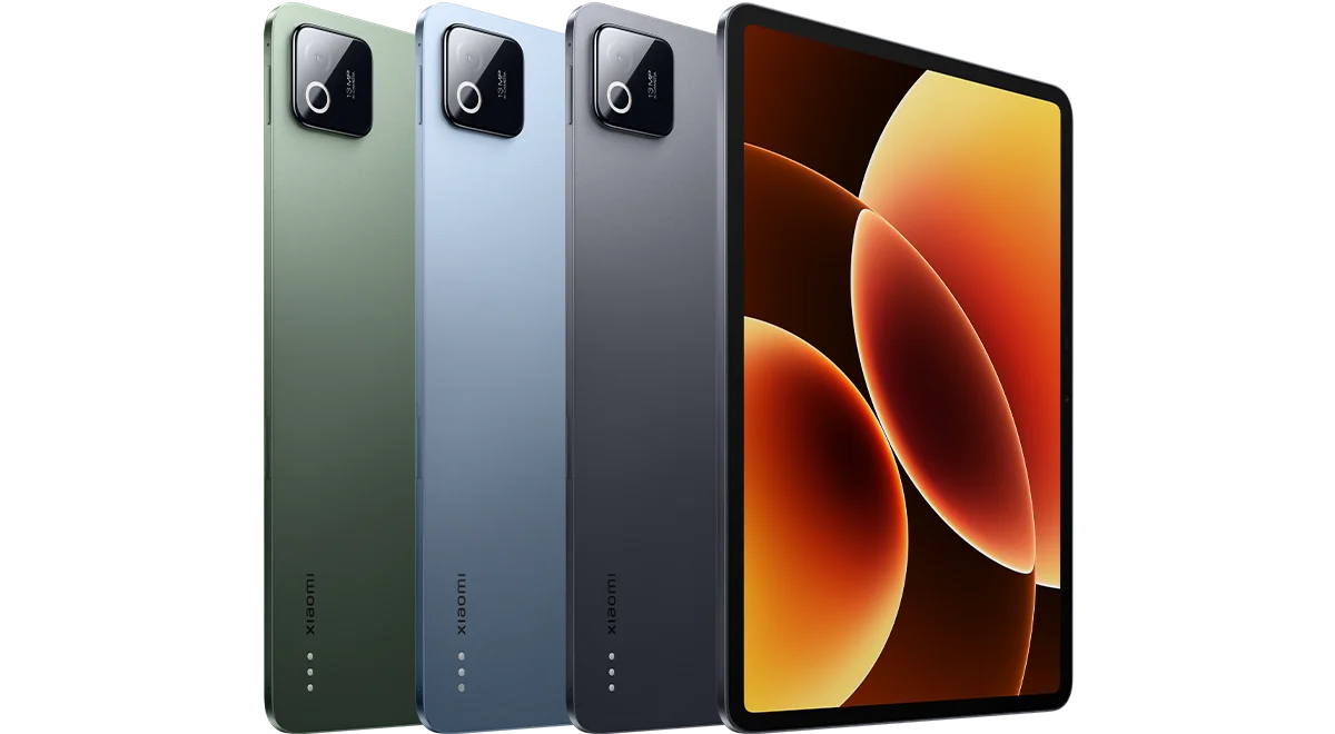 Xiaomi Pad 8 цвета: Gray, Blue, Pine Green