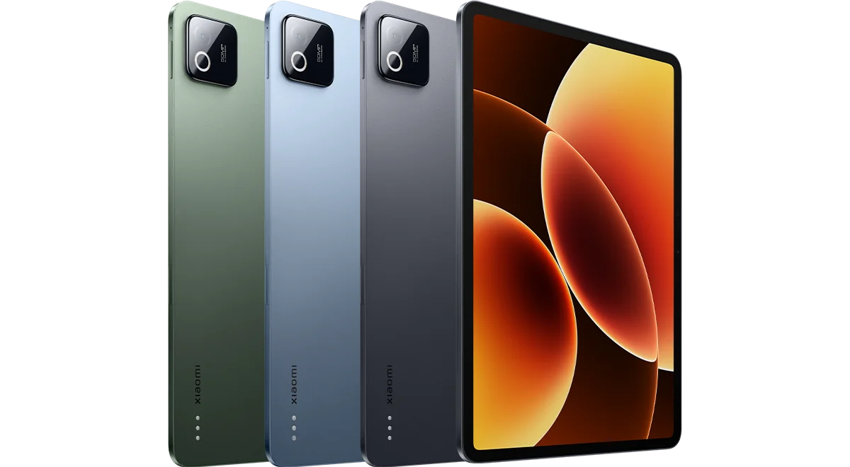Xiaomi Pad 8 Pro цвета: Gray, Blue, Pine Green