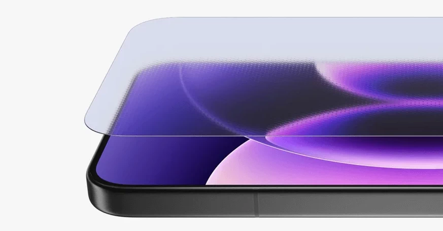Xiaomi Shield Glass, серый фон, прямоугольник 873*455