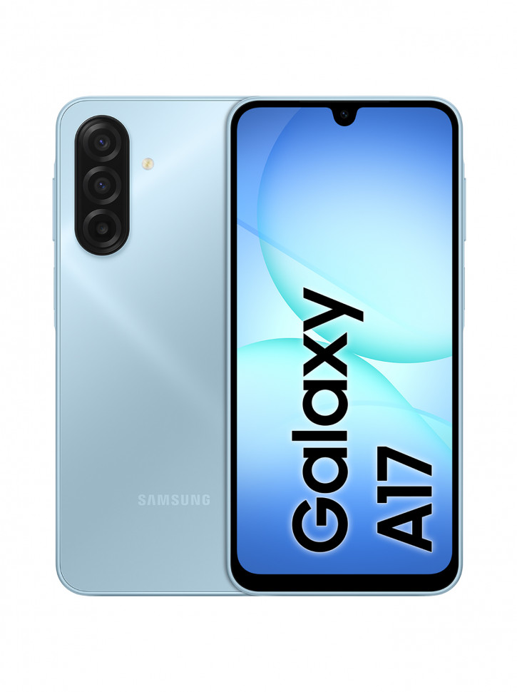 Смартфон Samsung Galaxy A17 8/256Gb Light Blue (Голубой)