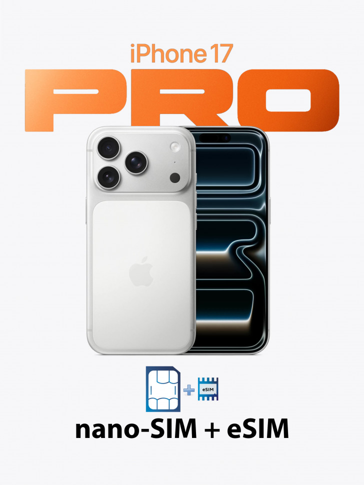 Apple iPhone 17 Pro 1Tb Silver nano SIM + eSIM