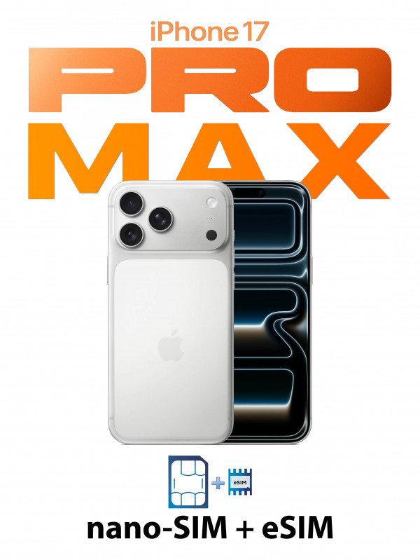 Apple iPhone 17 Pro Max 256Gb Silver nano SIM + eSIM