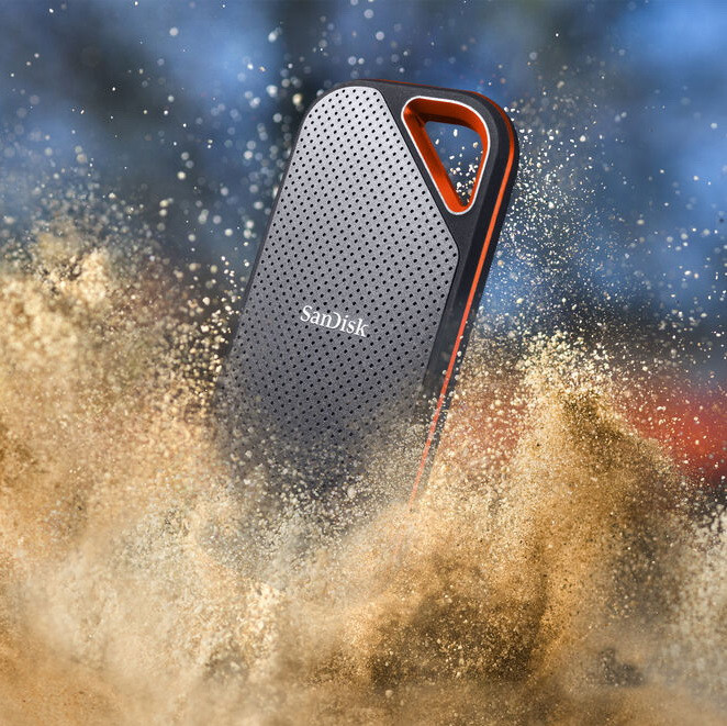 Внешний SSD SanDisk Extreme PRO Portable SSD - 2TB (Black)