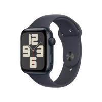 Apple Watch SE (2nd Gen) GPS 44mm Midnight with Sport Band Midnight (M/L,150-200 mm)  