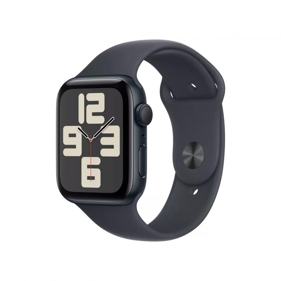 Apple Watch SE (2nd Gen) GPS 44mm Midnight with Sport Band Midnight (M/L,150-200 mm)  