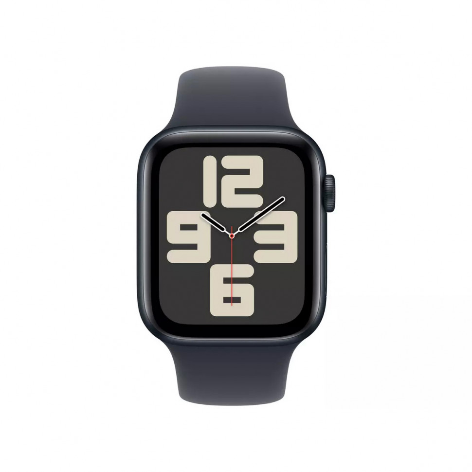 Apple Watch SE (2nd Gen) GPS 44mm Midnight with Sport Band Midnight (M/L,150-200 mm)  