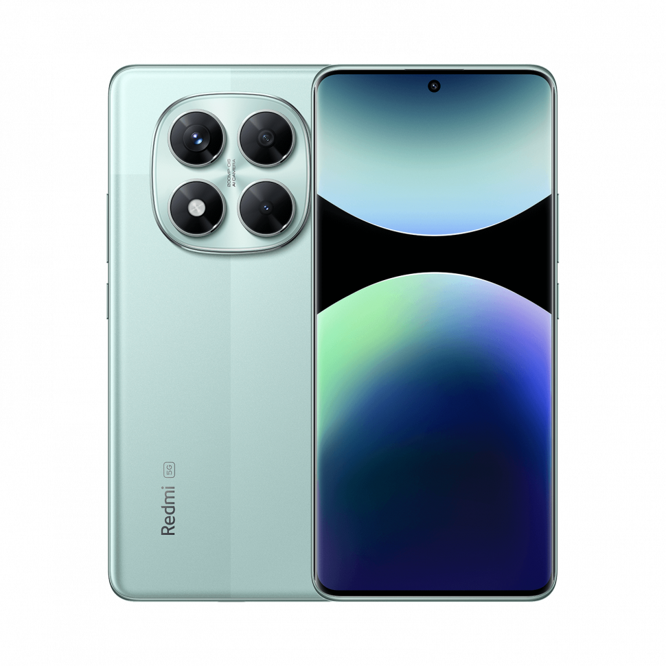 Смартфон Xiaomi Redmi Note 14 Pro 5G 12GB/256GB Coral Green (Кораллово-зелёный)