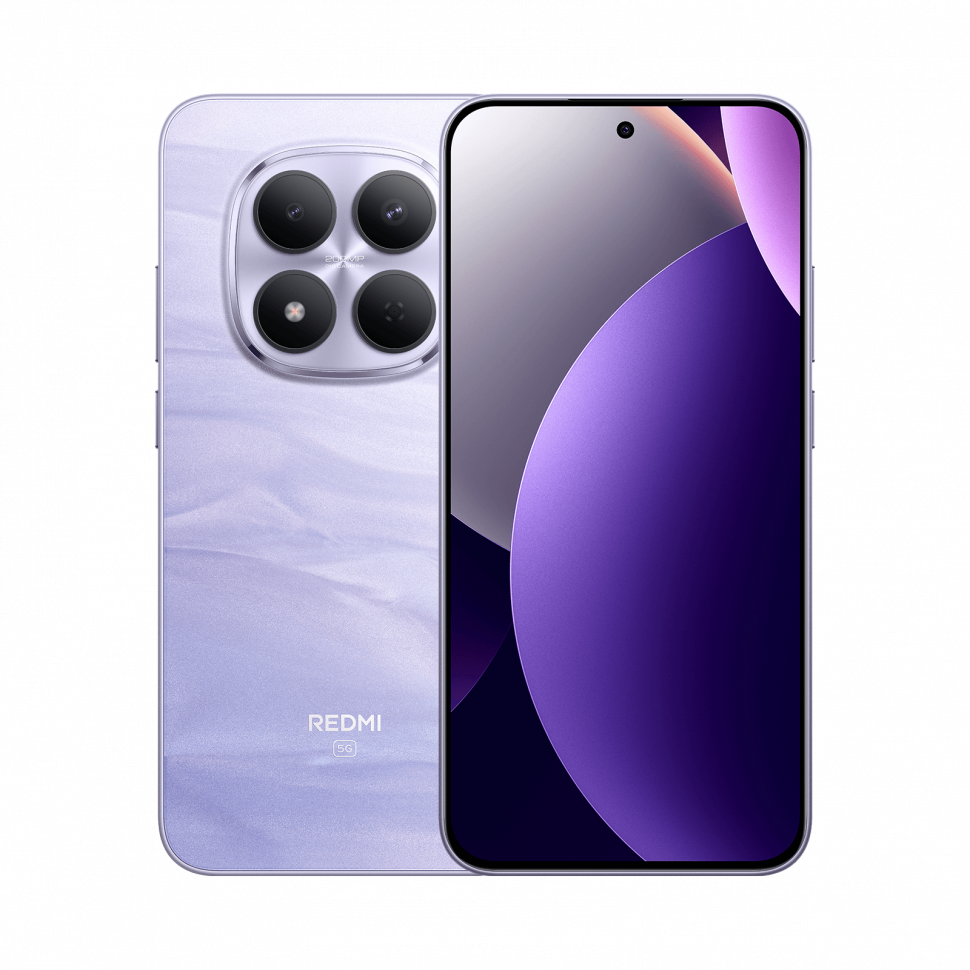 Смартфон Xiaomi REDMI Note 15 Pro 5G 12/512Gb Mist Purple (Туманно-фиолетовый)