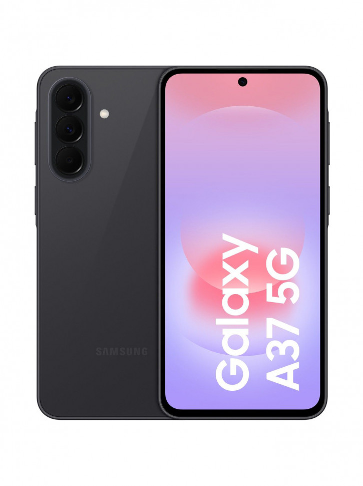 Смартфон Samsung Galaxy A37 8/256Gb чёрный (Awesome Charcoal)