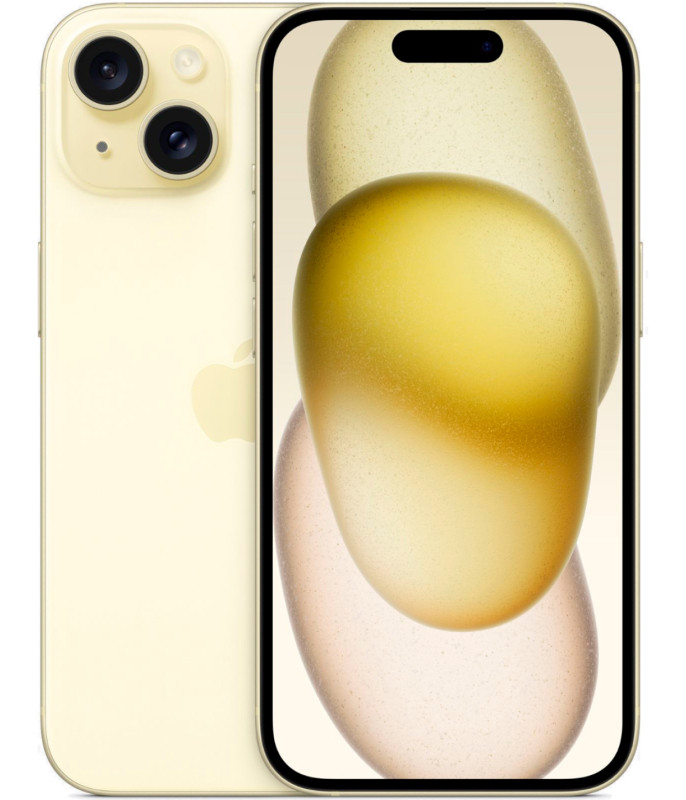 Apple iPhone 15 256Gb Yellow Dual Sim (2 Sim-карты)