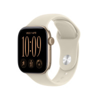 Apple Watch Series 12 42mm Light Gold + Sand Sport Band (M/L, 150–200 мм)