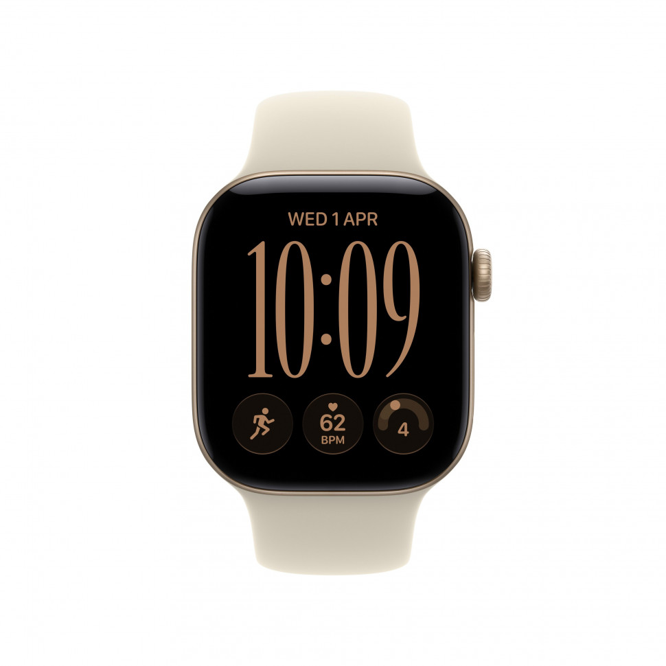 Apple Watch Series 12 42mm Light Gold + Sand Sport Band (M/L, 150–200 мм)