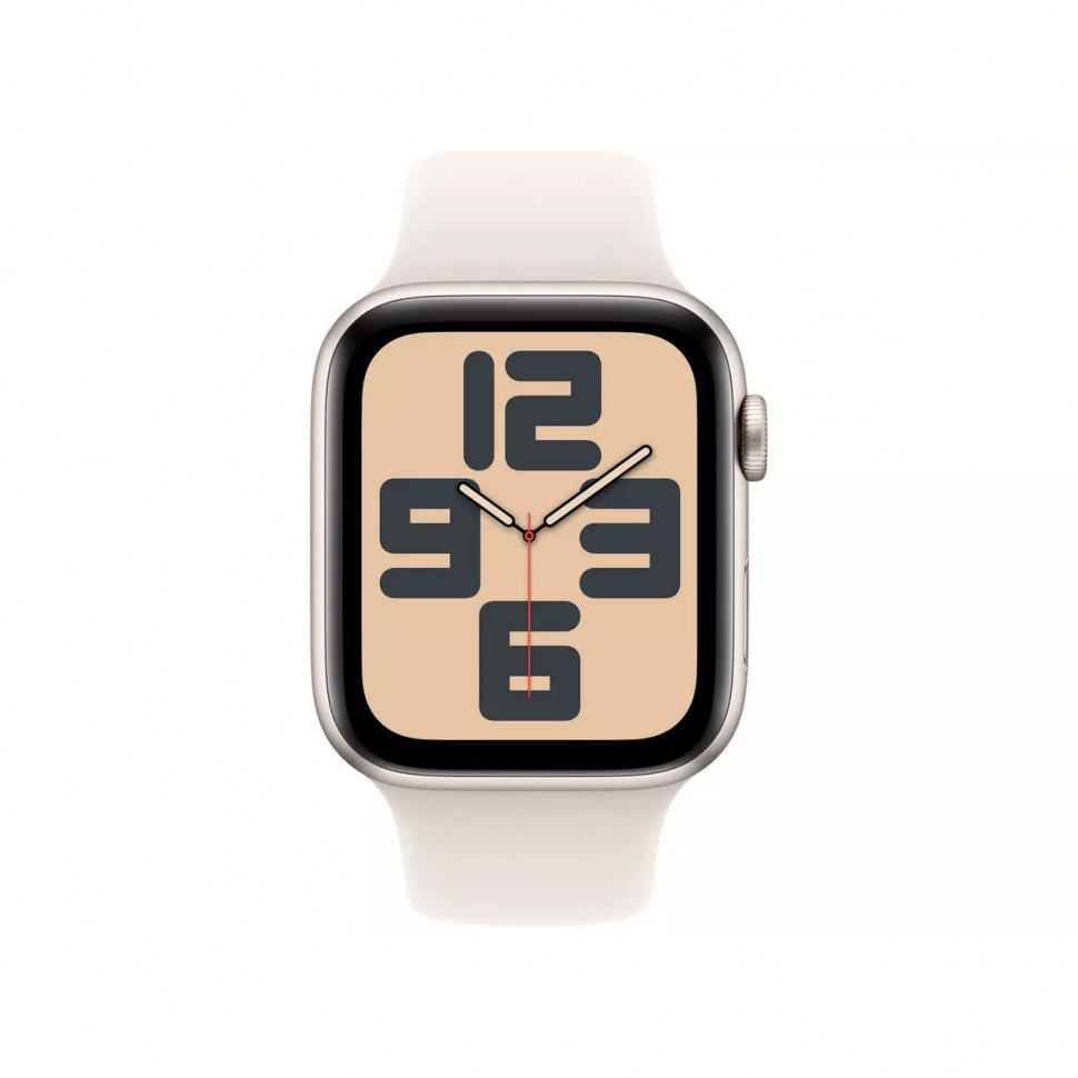 Apple Watch SE (2nd Gen) GPS 44mm Starlight with Sport Band Starlight(S/M,130-180 mm)  