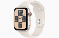 Apple Watch SE (2nd Gen) GPS + Cellular 44mm Starlight with Sport Band Starlight(S/M,130-180 mm)   