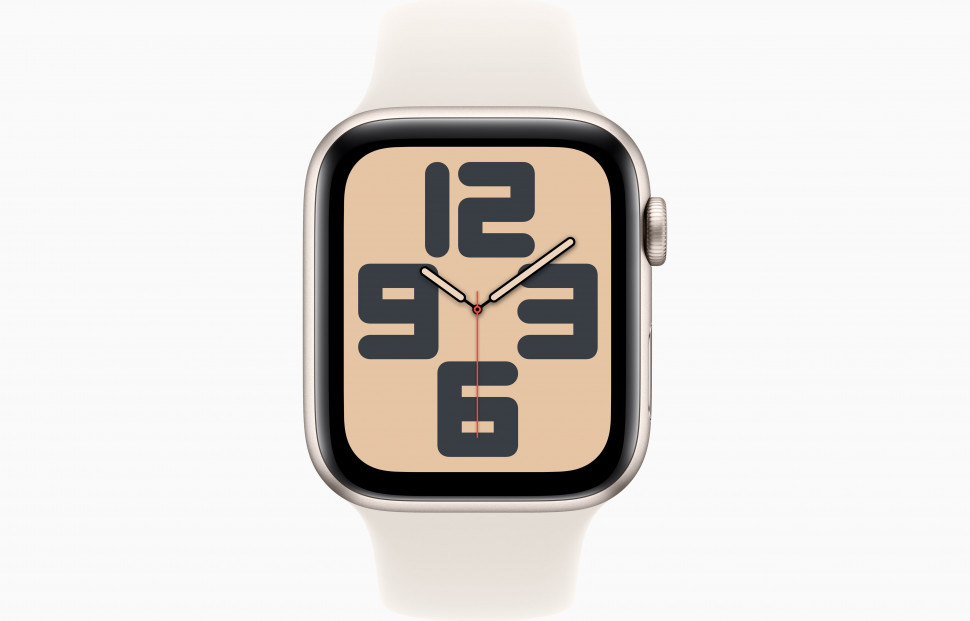 Apple Watch SE (2nd Gen) GPS + Cellular 44mm Starlight with Sport Band Starlight(S/M,130-180 mm)   