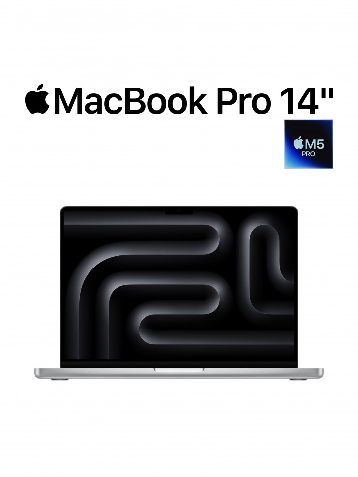 Apple MacBook Pro 14" M5 Pro (15 CPU / 16 GPU) 24GB/2TB Silver