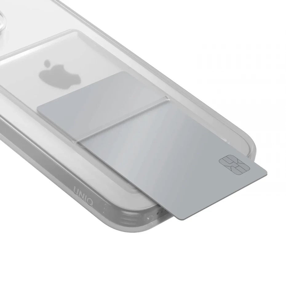 Чехол Uniq Air Fender ID для iPhone 15 Pro Max (Clear)