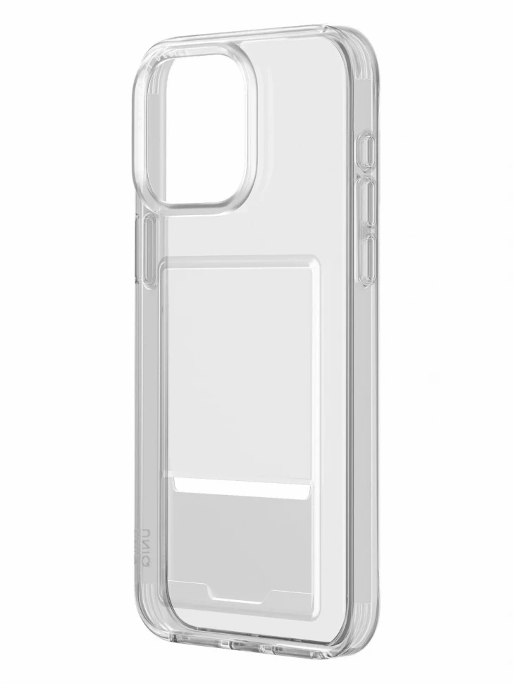 Чехол Uniq Air Fender ID для iPhone 15 Pro Max (Clear)