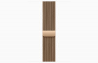 Apple Watch Series 10 42mm Gold Titanium Case with Milanese Loop (Gold) 