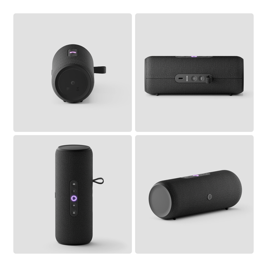 Умная портативная колонка Яндекс Станция Стрит с Алисой (Black)